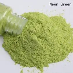 Purple Natural Mica Powder Pigments for DIY Art and Crafts - 25ml Shimmering Resin and Nail Gel Enhancer (Neon Green)