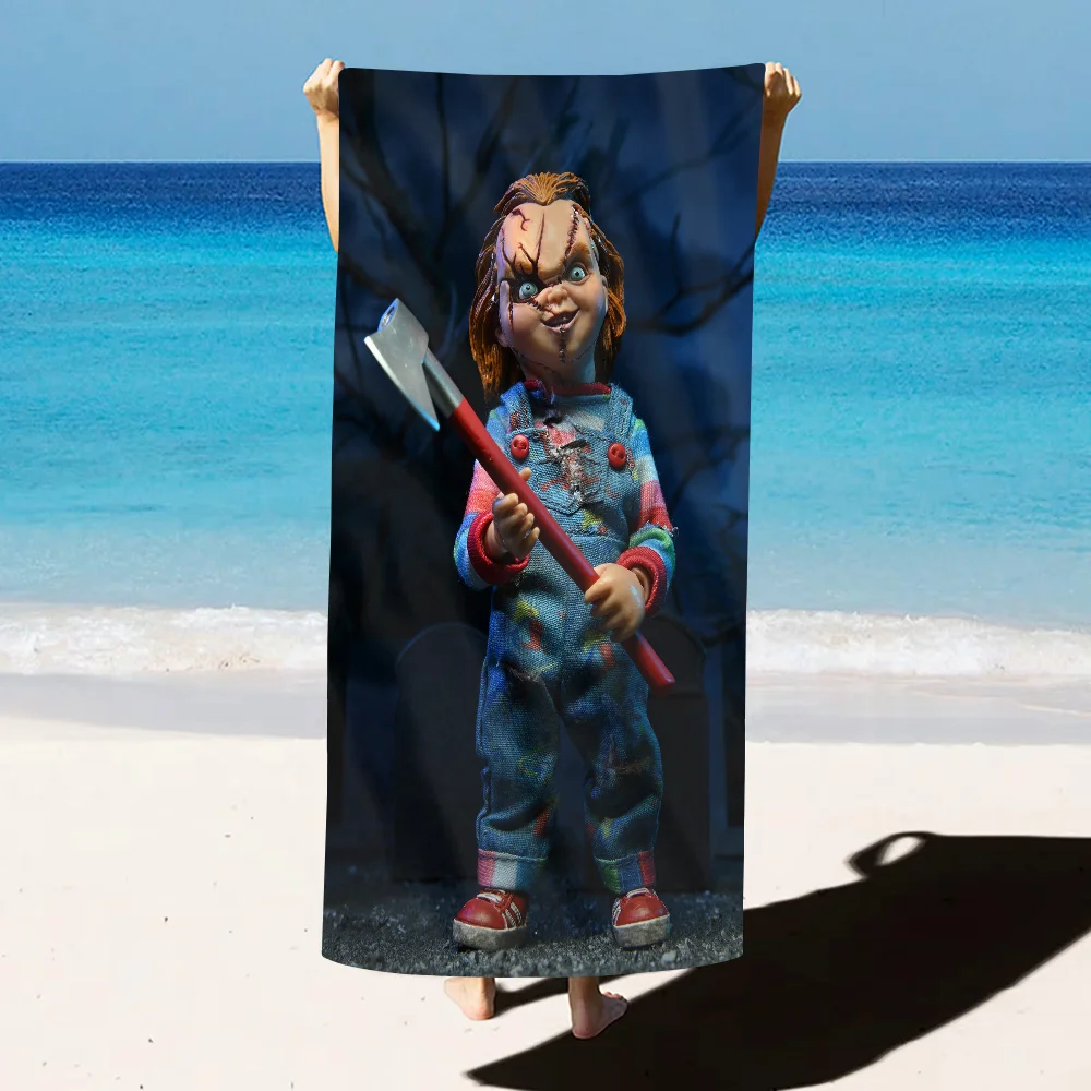 C-Chucky-S Towel  Microfiber beach towel absorbent quick-drying soft yoga Swimming vacation 4