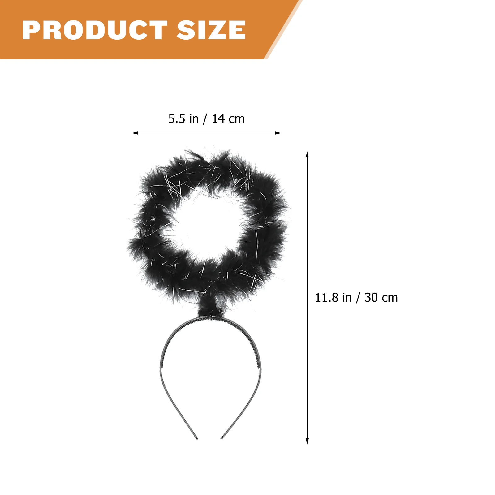 Headgear Headband Child Girl Outfits Kids Costumes Cardboard Cosplay Hair Hoop 5