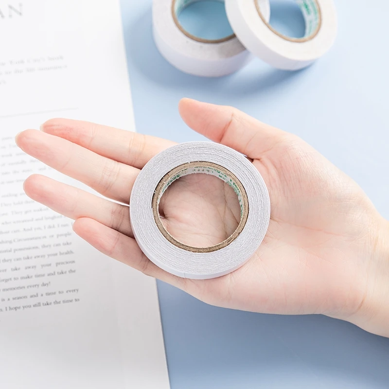 1pcs Double Sided Adhesive Tape 9/12/18/24mm 10Y Transparent Strong Glue Paper Tapes for Diary Home DIY Art Album Stickers F590 3