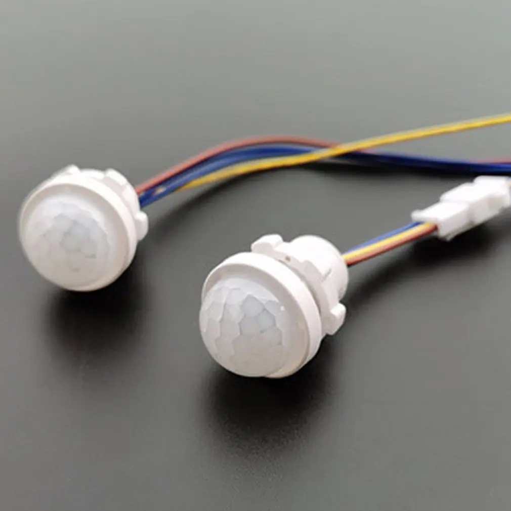 

110 в мини-светодиодный чувствительный ночник, домашний и наружный инфракрасный датчик движения, автоматический датчик обнаружения