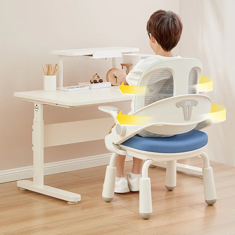 Child Furniture Beach Household Children's Schoolboy Safety Seats Study Table Chairs Kids Desk Room Seggioloni Armchair Baby