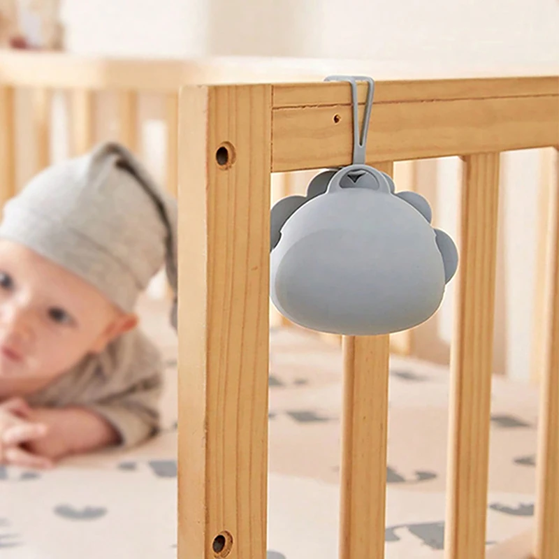 Pacifier Storage Box Baby Silicone Pacifier Holder Container Box Infant Portable Soother Chain Silicone Storage 1Pc pacifier holder plastic pacifier box