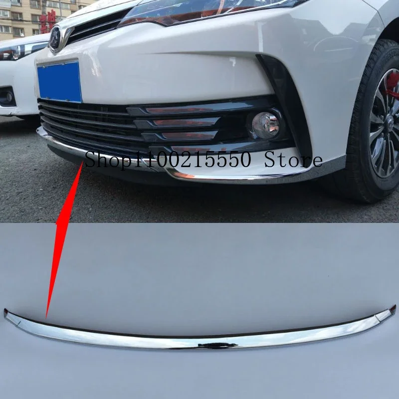 

Накладки на переднюю решетку радиатора для Toyota Corolla 2017 2018