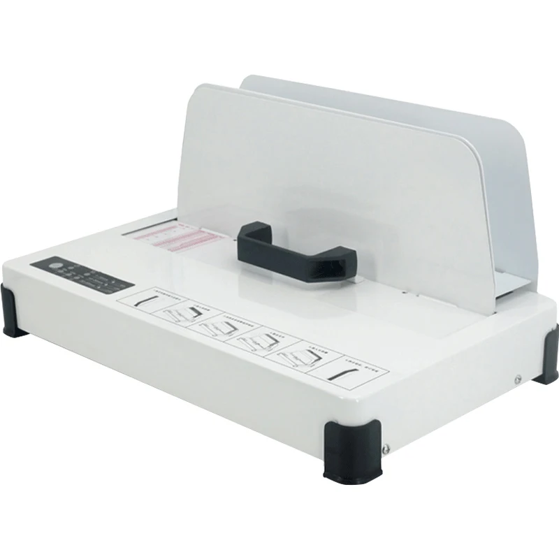 

Home or Office Automatic Hot-melt Binding Machine Book Cover Free Punching Safe Energy-saving Binding Machine
