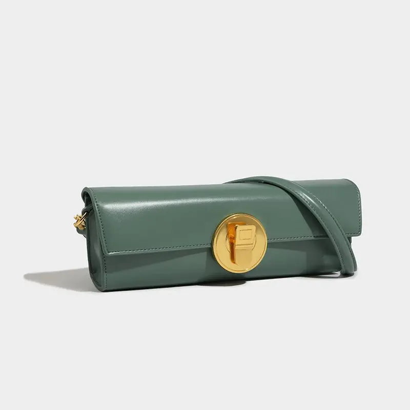 Leder frauen abendessen schulter mode handtasche unterarmtasche_voghion.com