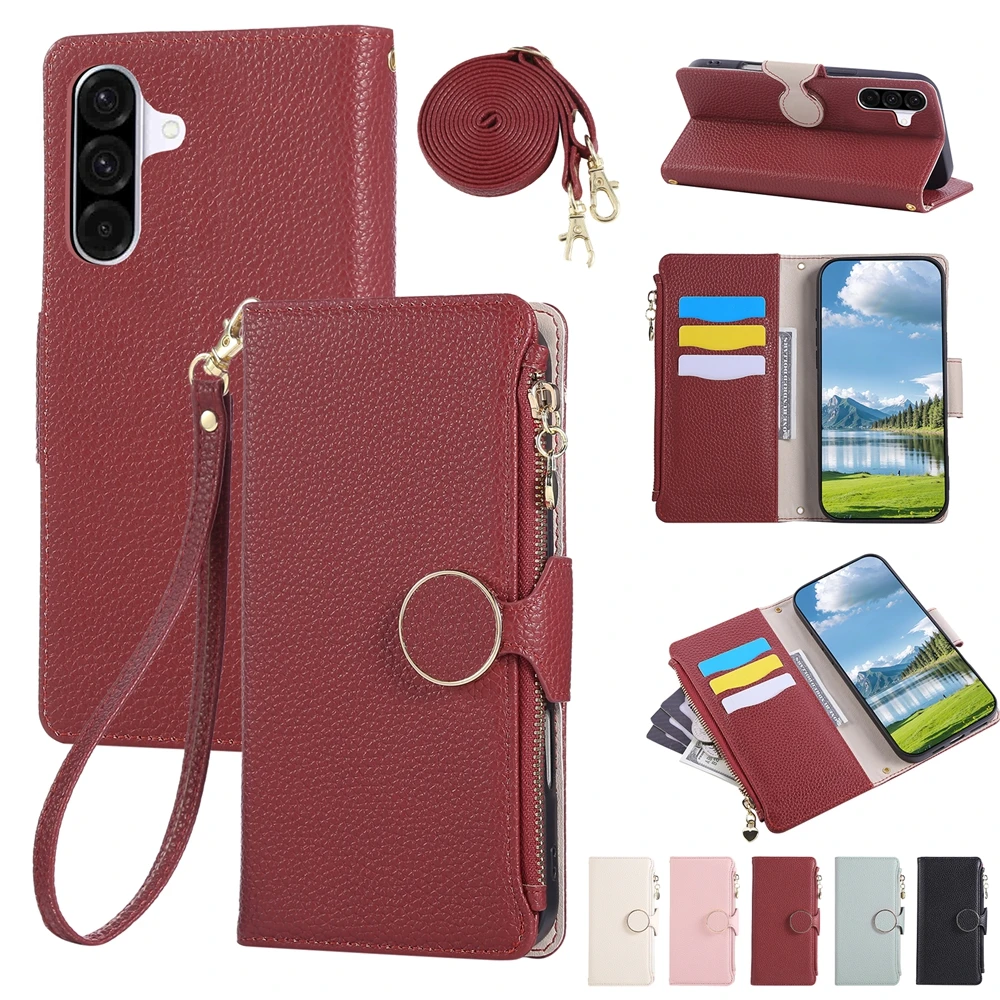 Deluxe Wallet Phone Case with RFID Protection and Card Slots