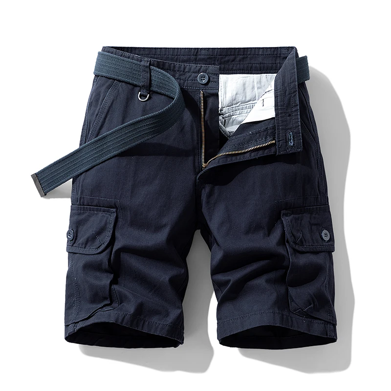 Outdoor Work Clothes Shorts Trendy Men's Clothing Loose Fifth Pants Casual All-Matching Straight Mountaineering Middle Pants Men