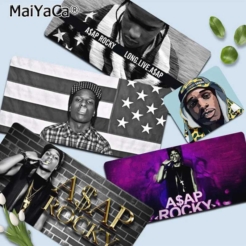 

ASAP Mob Asap Rocky Rapper TESTING Mousepad Boy Pad Laptop Gaming Mice Mousepad Size For Game Keyboard Pad For Gamer