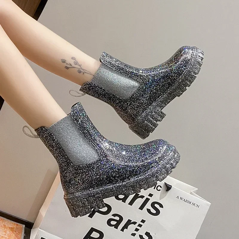 レインブーツ LOW CLASSIC : 24SS / Lc CHAIN RAIN BOOTS (2COLORS) LOW CLASSIC