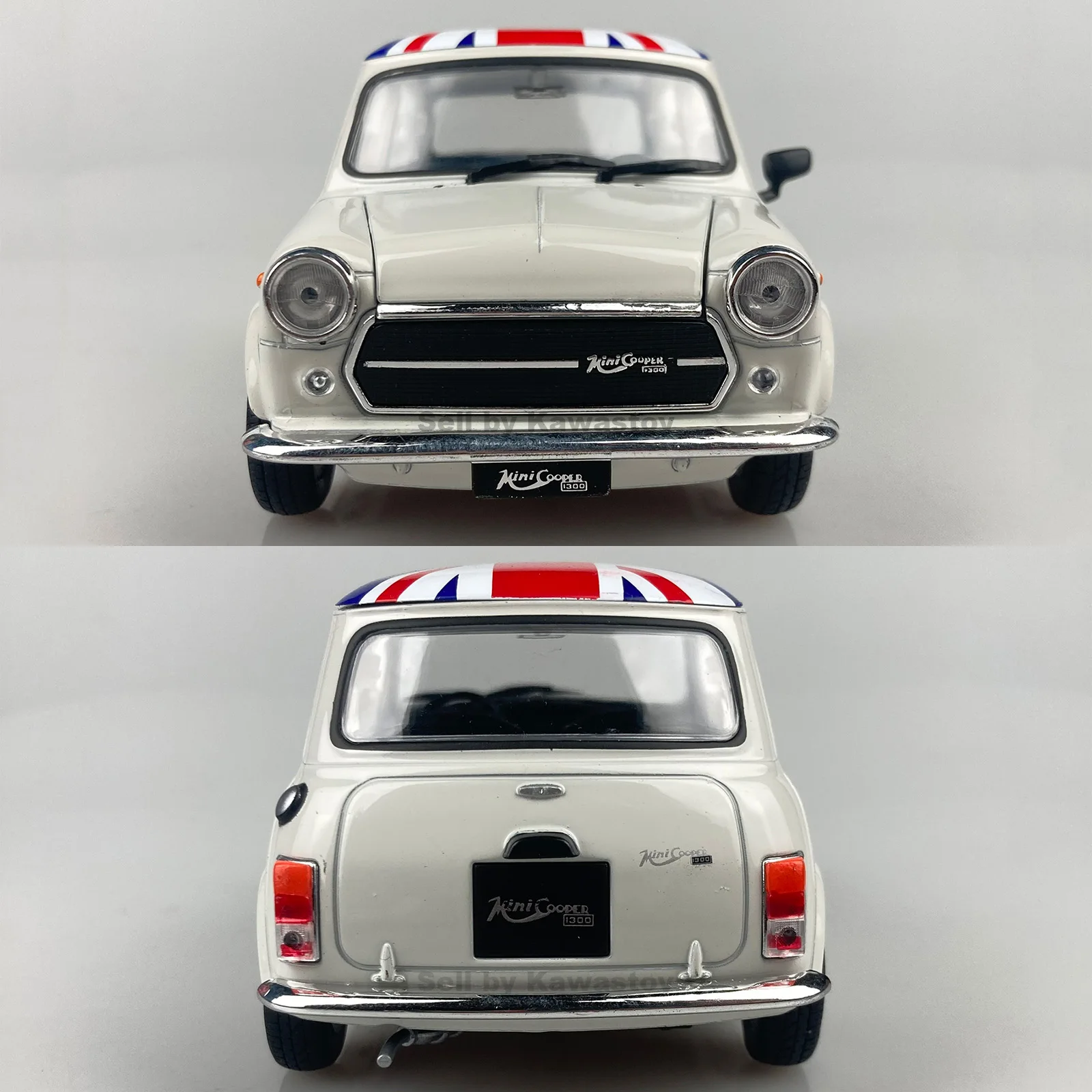 ヘルパ MINICOOPER COLLECTORSBOX EUROPE 1993 Welly 1:24 Scale 1973-1975 Mini Cooper 1300 cc Car Diecast