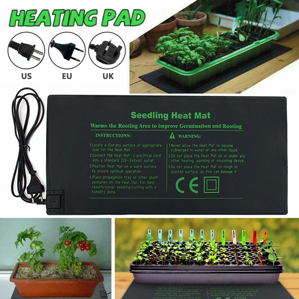 Waterproof Heating Mat Heating Mat For Seedlings Growth Pad Garden Seed