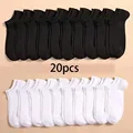 20pcs black white