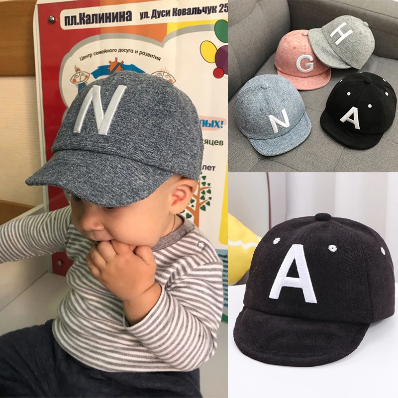 Baby Boy Hat Cap Toddler Baby Baseball Cap Cotton Adjustable Visor Sun Hats Kids Girls Peaked baby hat baseball cap kids caps