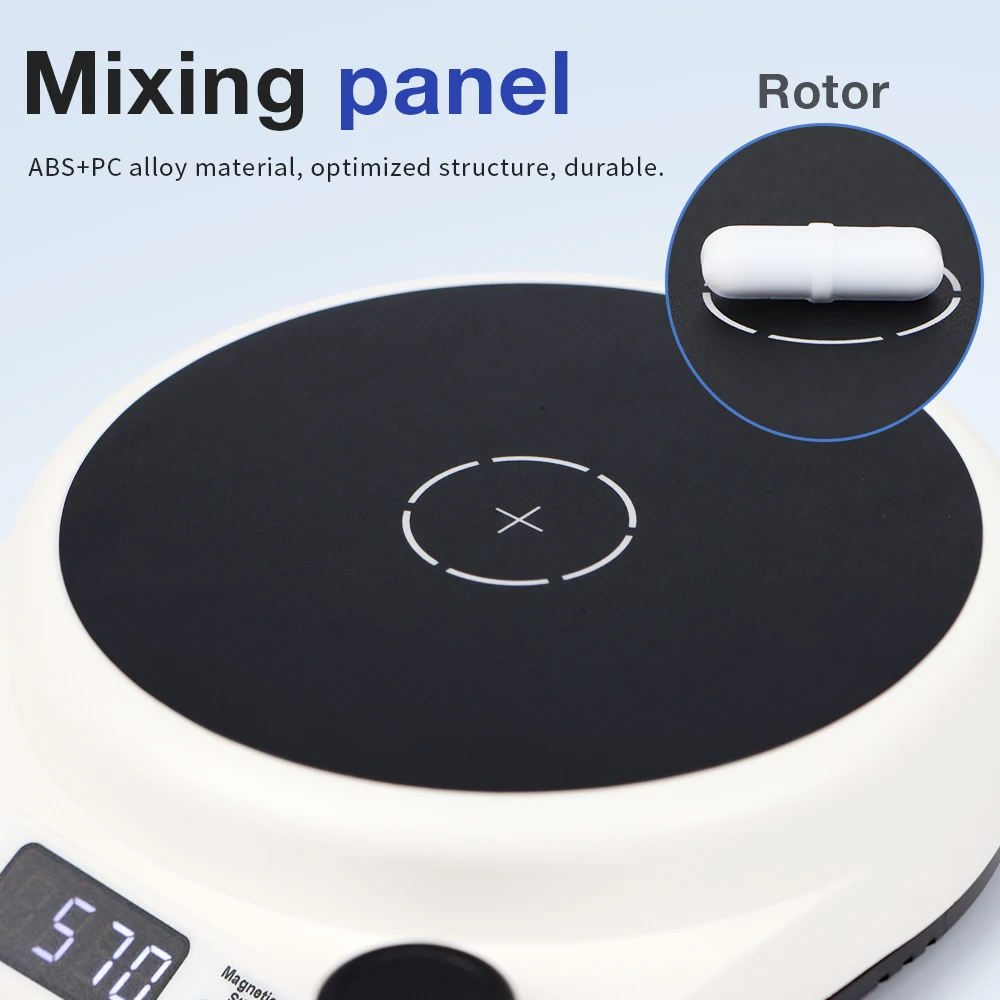 Lab Mini Magnetic Stirrer Laboratory Magnetic Mixer With Stir Bar 3000ml 5000ml Liquid Mixer EU Plug Portable Stirrer Plate magnetic stirrer
