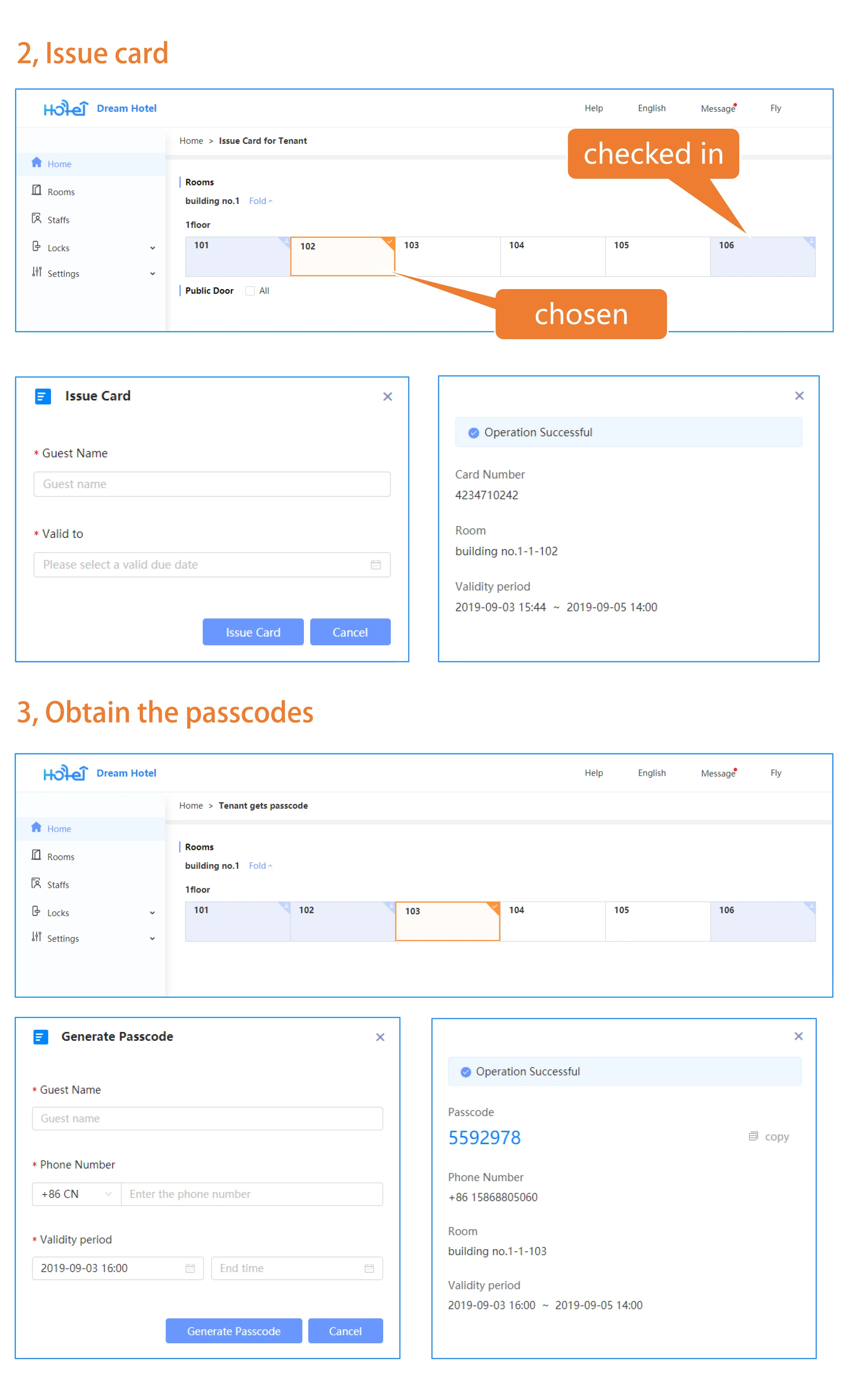 Teclado Combinação Senha Digital Door Lock Com TTlock App