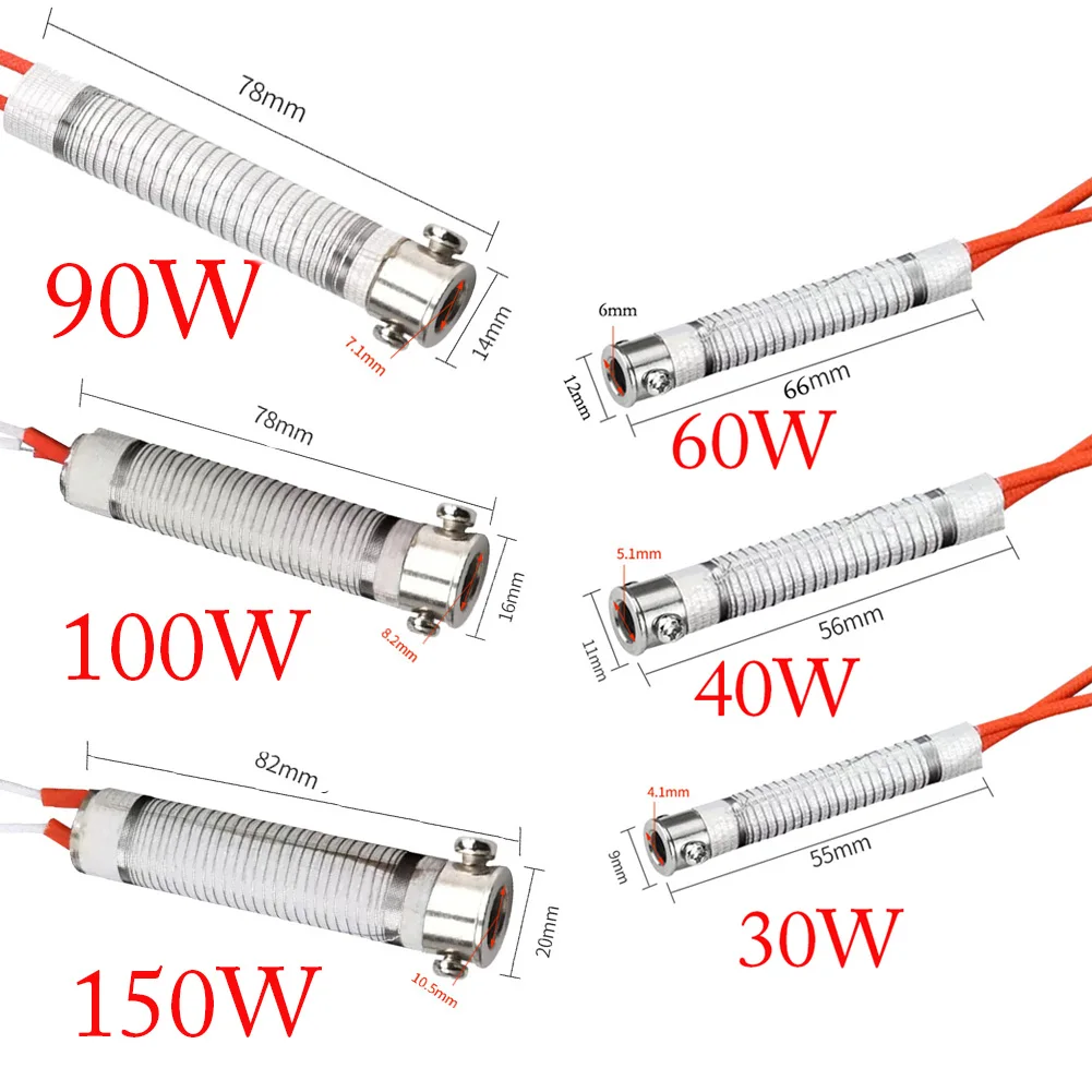 Für externe Heizgeräte, Schweißwerkzeuge mit Eisenkern, 30 W – 150 W, elektrisches Lötkolben-Heizelement, Metallbearbeitungszubehör