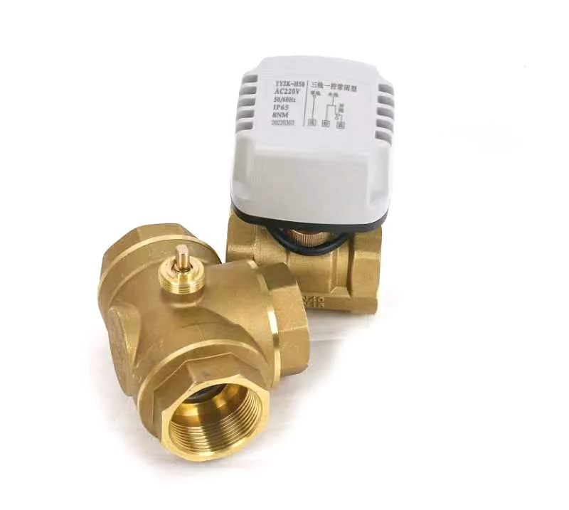 3 Way Waterproof Motorized Ball Valve ball valve 1/2
