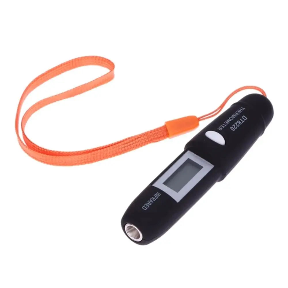 Non-Contact IR Thermometer 85*19mm Pen Digital LCD Display Temperature Measuring Instruments DT8220 Professional Thermometer
