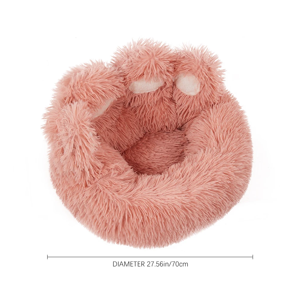 Tieker pet plush bed dog bed cat bed soft pet bed pet sleeping mat warm four seasons universal