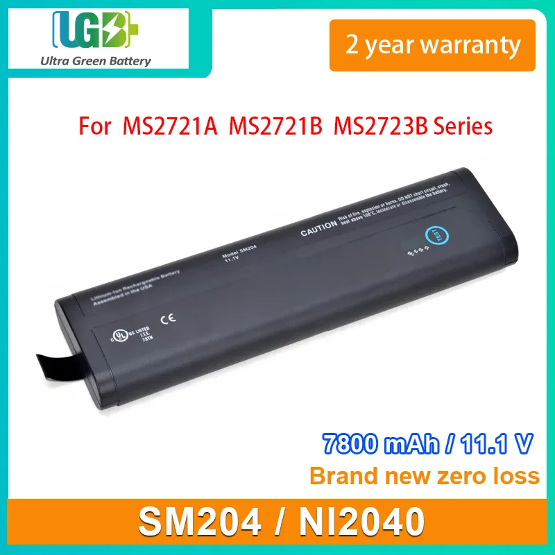 

UGB Новый SM204 NI2040 Аккумулятор Для Anritsu MS2721A MS2721B S362E MS2723B MS2724B MS2711E MS2712E MS2713E серия 7800mAh 11,1 V 83Wh