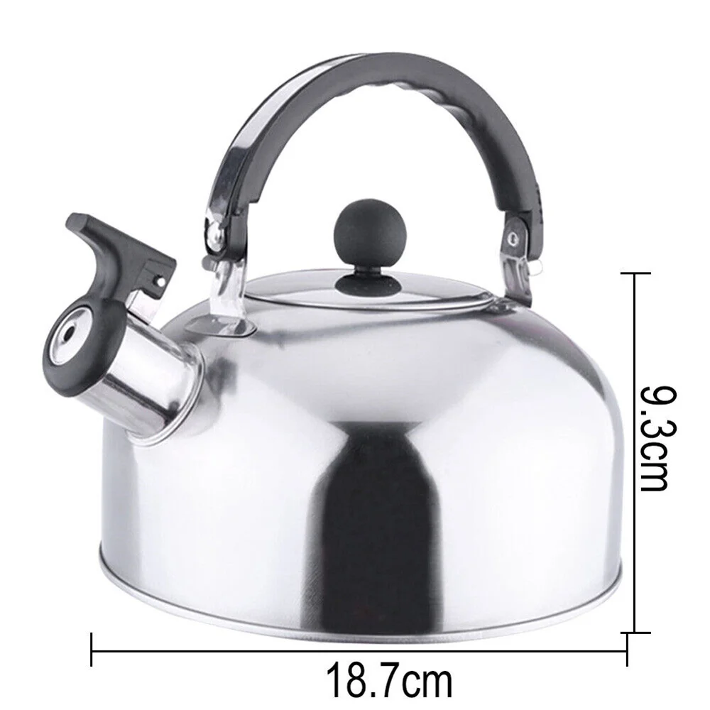 3L/4L Stainless Steel Kettle Hotel Singing Pan Household Hemispherical Gas Induction Cooker Teapot folding kettle portable folding kettle