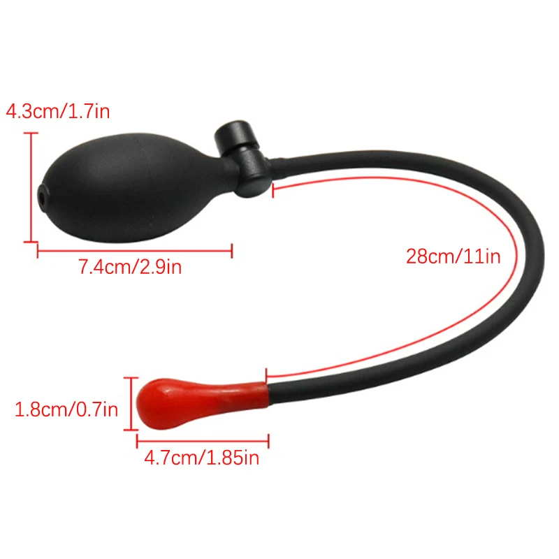 Silicone Beginner Anal Expander Mini Inflatable Anal Plug For Men and women Masturbation SM Adult Sex Products 1Pc