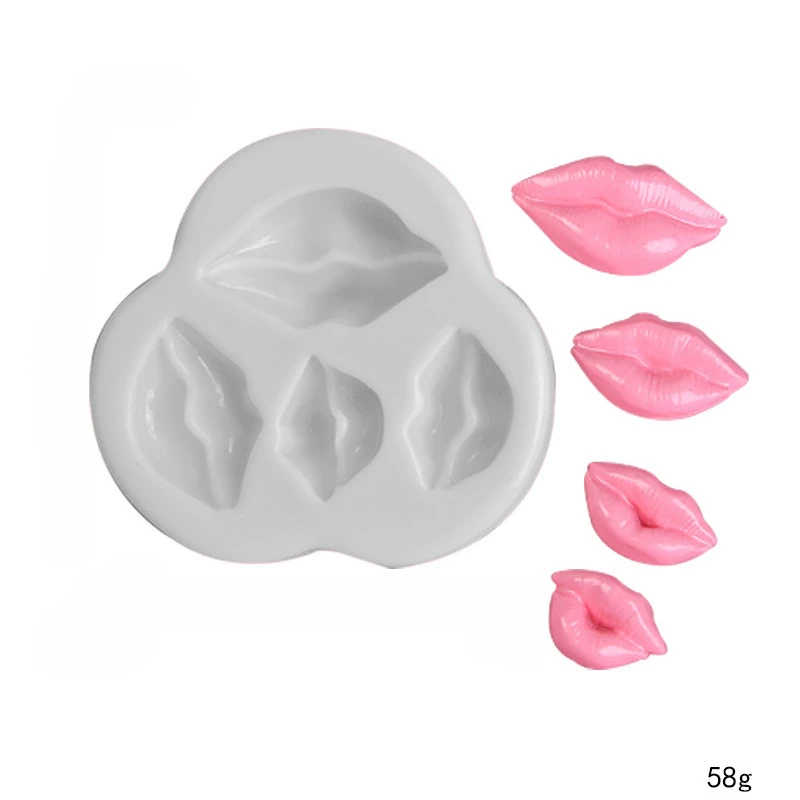 Cakes Lips Free Silicone Molds Lips Silicone Mold Baking Shape
