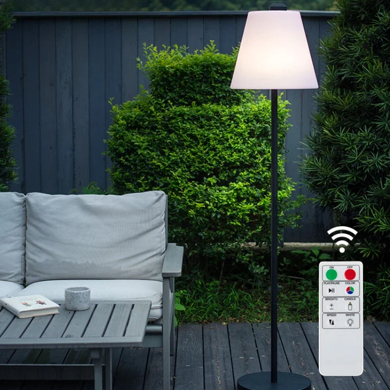 

Outdoor solar waterproof floor, landscape courtyard decoration desk , outdoor lawn lamp, sofa, coffee table, atmosphere