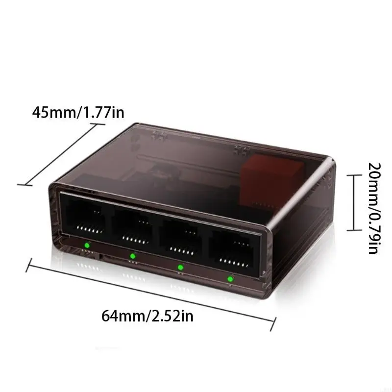 안정되어 있는 가동을 위한 진보된 냉각 디자인을 가진 L9BA 5 항구 기가비트 스위처 1000Mbps