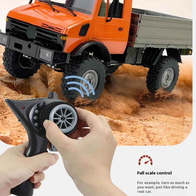1/12 LDRC LD1201 LDP06 Unimog rc 4x4 Off-Road Vehicle  simulated climbing car Crawler Differential Lock Car Toy 5