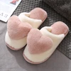 Autumn Winter Women Heart Shaped Home Slippers Ladies Fashion Indoor Warm Fluffy Slides Females Cute Casual Non-slip Plush Shoes 6