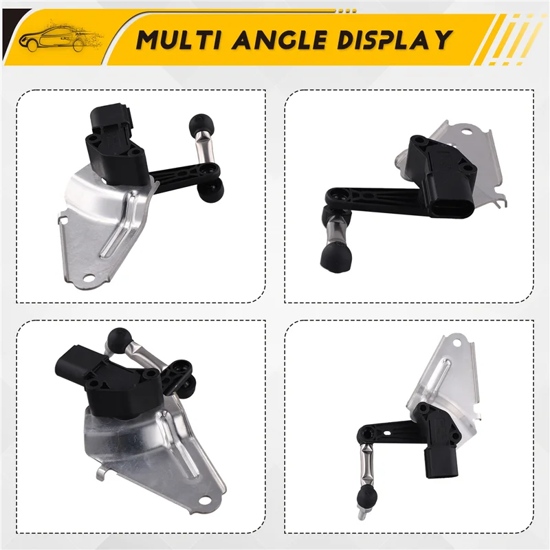 NEW-For Tesla Model 3 2017-2023 교체 용 자동차 앞 우측 높이 레벨 센서 1044946-00-B 104494600B 1044946 자동차 부품