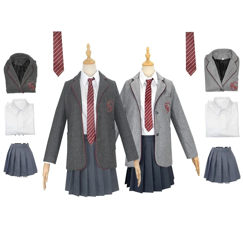 Film Matilda Costume Cosplay Bambini Uniforme Scolastica Cappotto Gonna Cravatta Roald Dahl Matilda Abbigliamento Abiti Da Scuola Di Halloween Per Rag