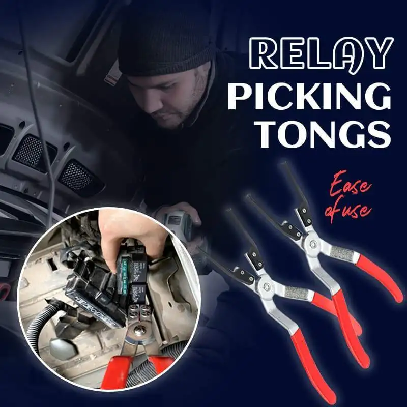 RelayPickingTongsCarBatteryTerminalPullerFuseRemovalPliers