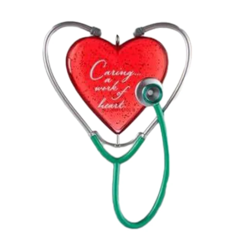

Heart Stethoscope Christmas Tree Decoration A Unique Addition to Your Festivities