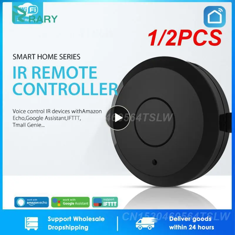 

1/2PCS Tuya IR Remote Control Universal Controller WiFi Smart Life App Infrared Remote For TV DVD Smart Home For Home