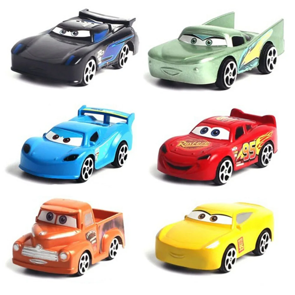 Disney mcqueen lightning carros bolo topper carrinho crianças festa de  aniversário decoração carro corrida tema do