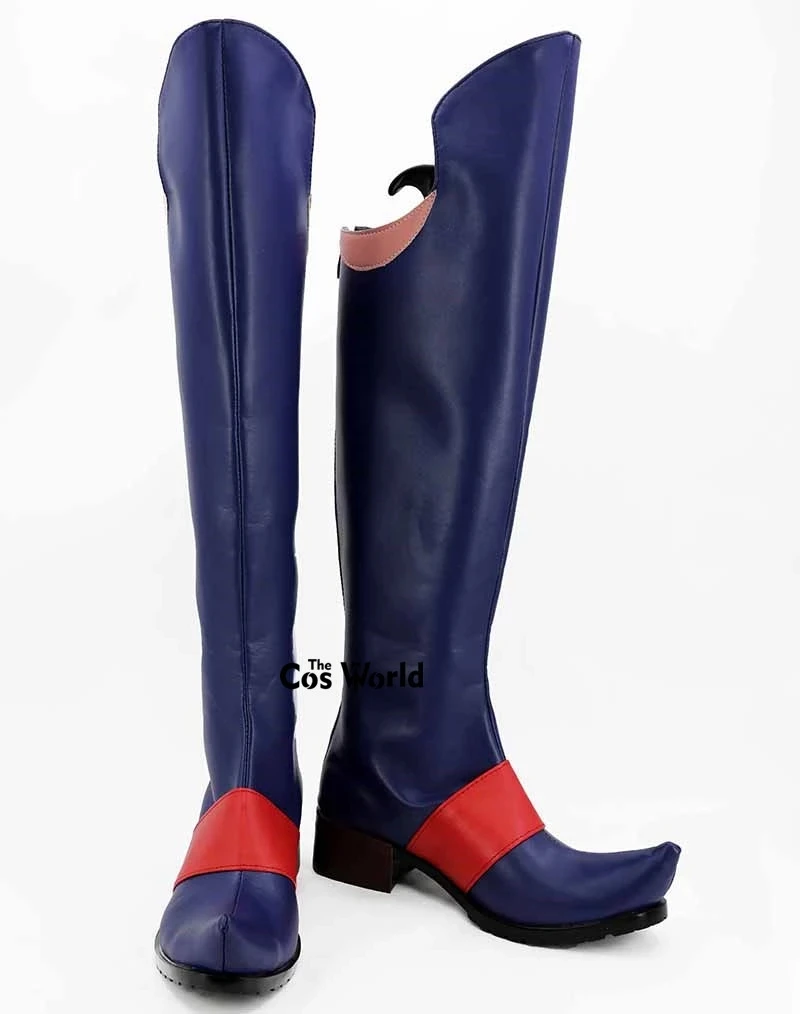 Anime Little Witch Academia Botas para Mulher, Fantasias de Cosplay,  Vestido de Halloween, Uniforme, Sapatos, Botas