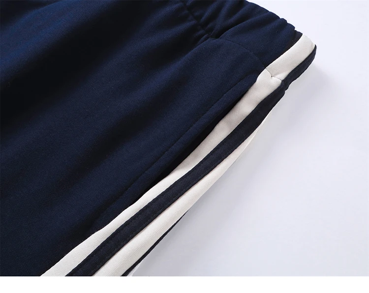Side-Stripe Patchwork Track Shorts Sa67e1e93b59f4f76b8b780f1d84037fdt