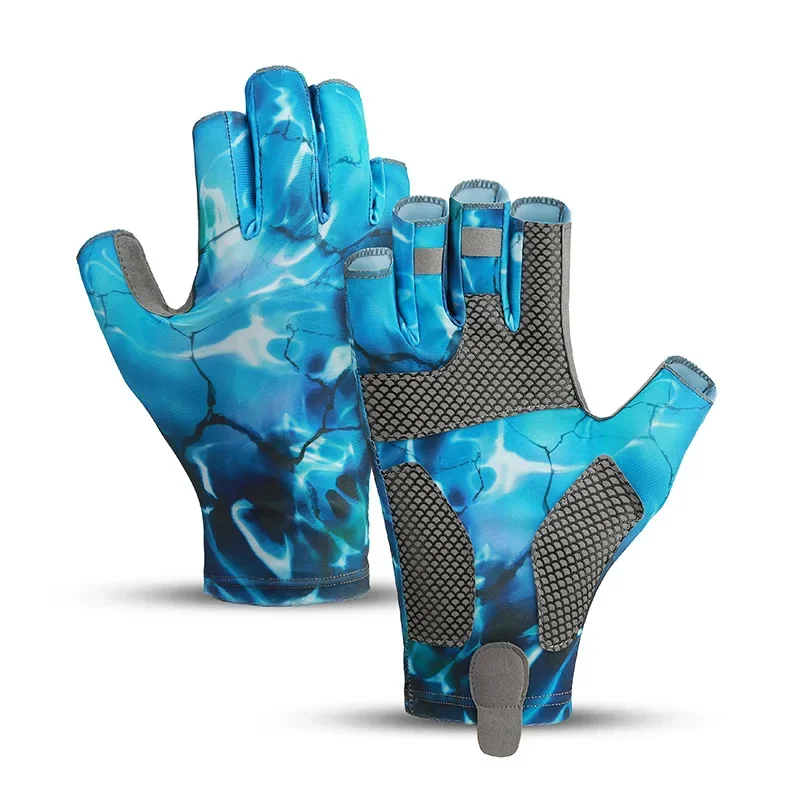 BASSDASH ALTIMATE Sun Protection Fingerless Fishing Gloves UPF 50+ Men's Women's UV Gloves for Kayaking Paddling Hiking Cycling Driving Shooting Training (Grey Camo, M) price in UAE | Amazon UAE