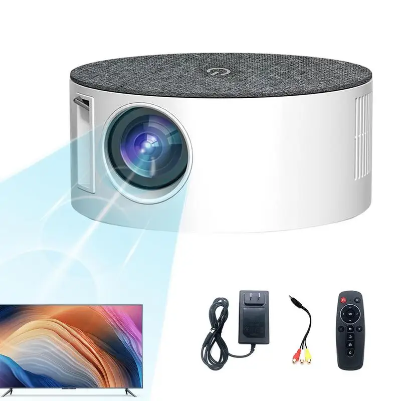 

Portable Projector T50 LED Mini LED Projector Home Media Video Smart Player HD 1080P Home Outdoor Theater Movie Projectors
