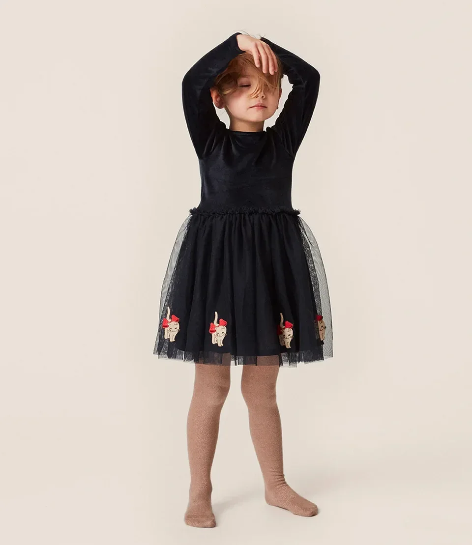 Girls Strawberry Knit Cardigan & Lace Skirt Set 2