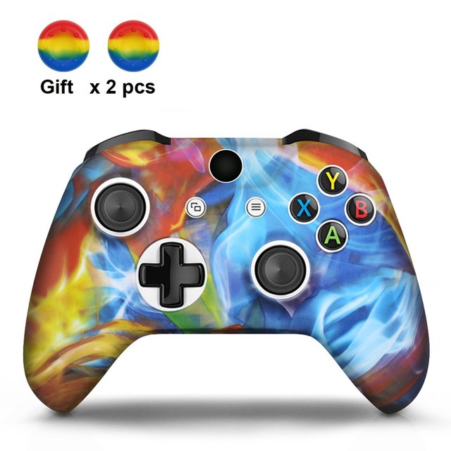 Colors Silicone Gamepad Protective Thumb Grips Caps Case Skin For XBox One Slim Controller Protector Controle Cover Joystick