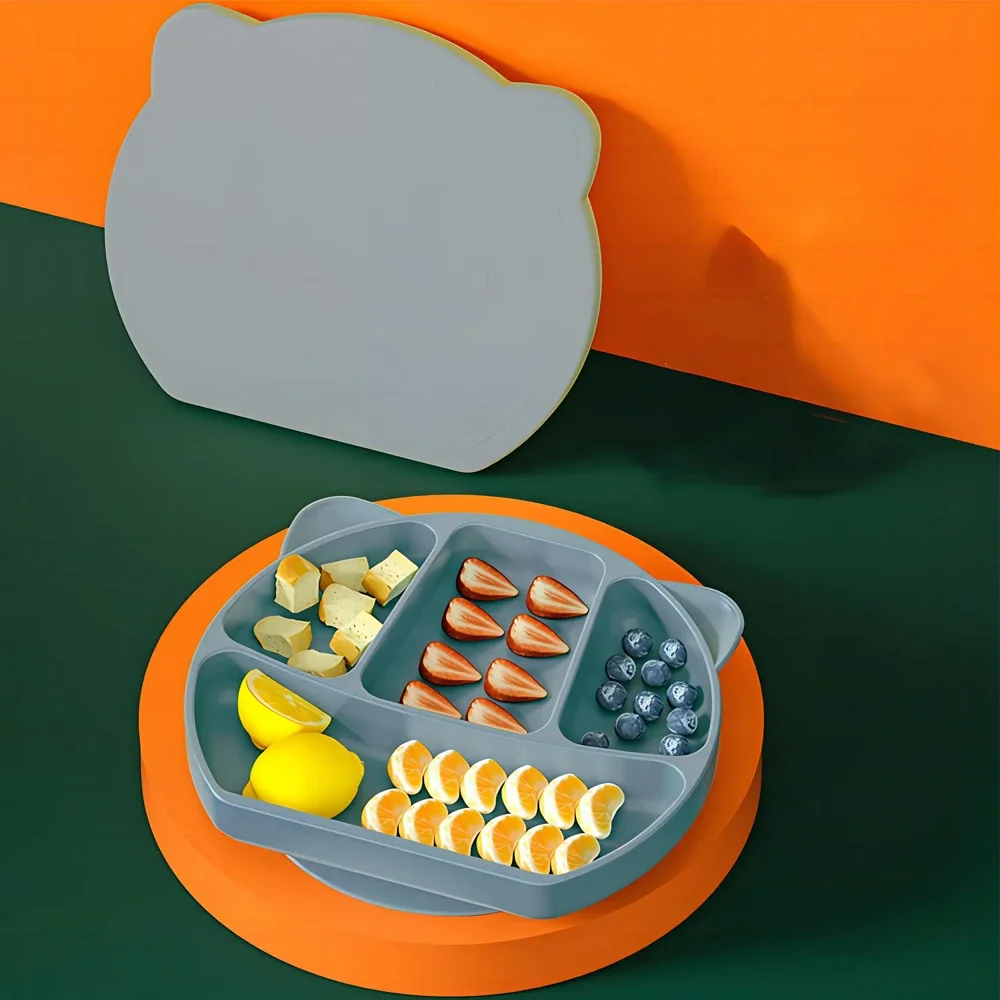 Silicone BowlBaby BowlAll-in-one Suction CupChildren's EatingTraining BowlMother and Baby Products 4