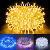 Christmas Fairy String Lights 8 Modes Extendable for Indoor Wedding Birthday Christmas Tree Garden Decor Multicolor