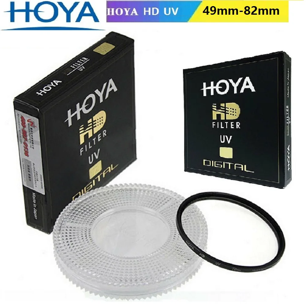 

Hoya HD UV Multi-revestido Digital Filter High 49_52_55_58_62_67_72_77_82mm Definition Coating for Nikon Canon Sony Camera Lens