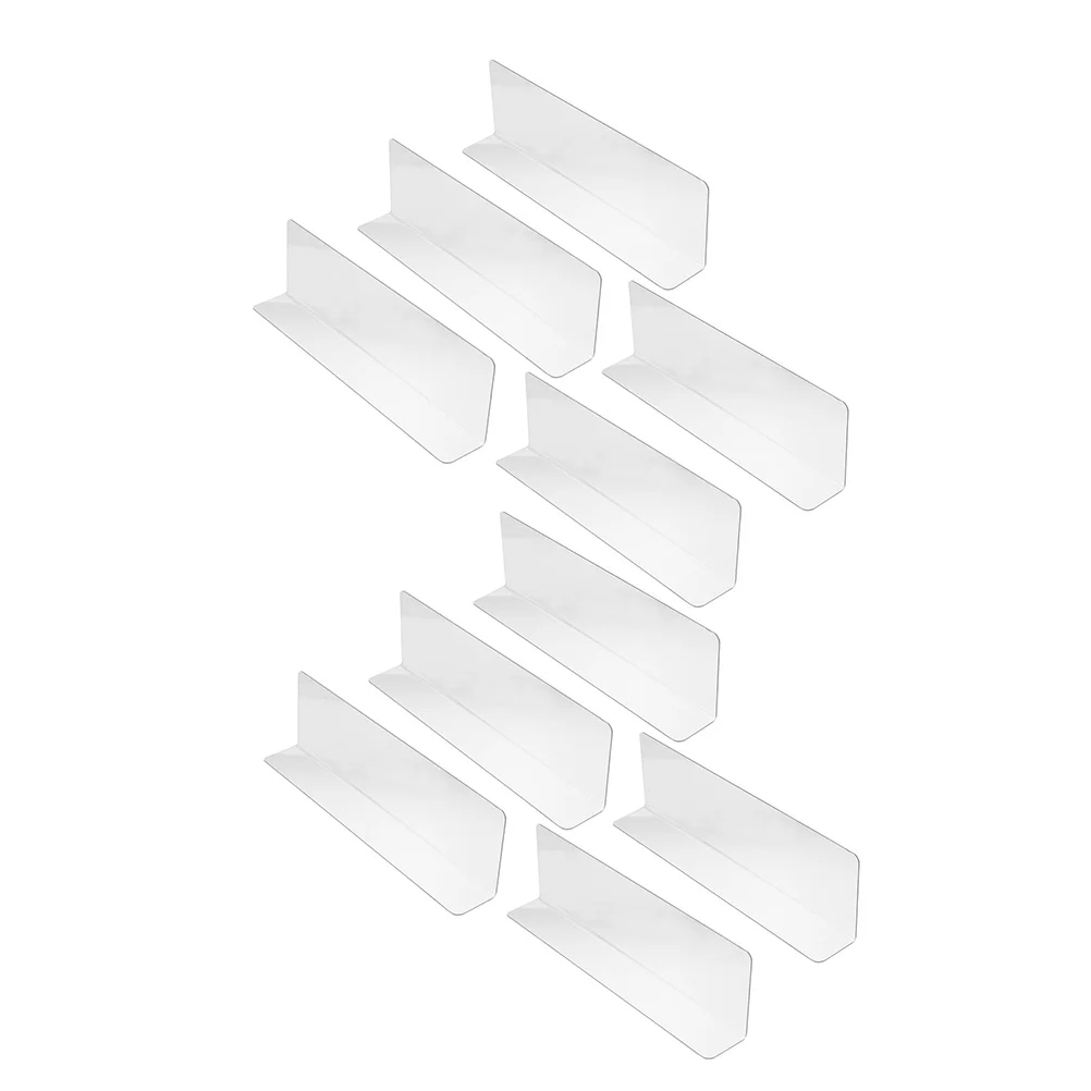 

Partition Plate Shelf Divider Supermarket Dividers Plastic Transparent Organizer Store for Freely Separator Shop Shelfs