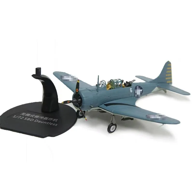 

1:72 Scale Model SBD Dauntless Dive Bomber Diecast Alloy Aircraft Fans Collection Souvenir Ornaments Toys Display Gifts For Fans