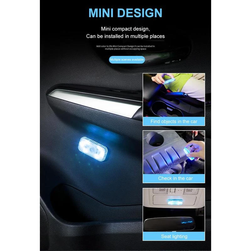 Xiaomi Wireless Inductive Car Interior Atmosphere Lights Magnetic Charging Ambie